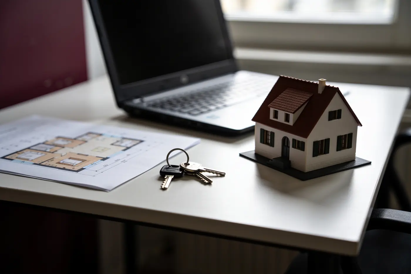 Illustration : agence immobilière